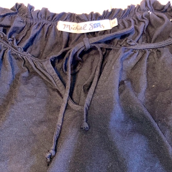 Michael Stars short sleeve tie front shirt - Picture 3 of 4